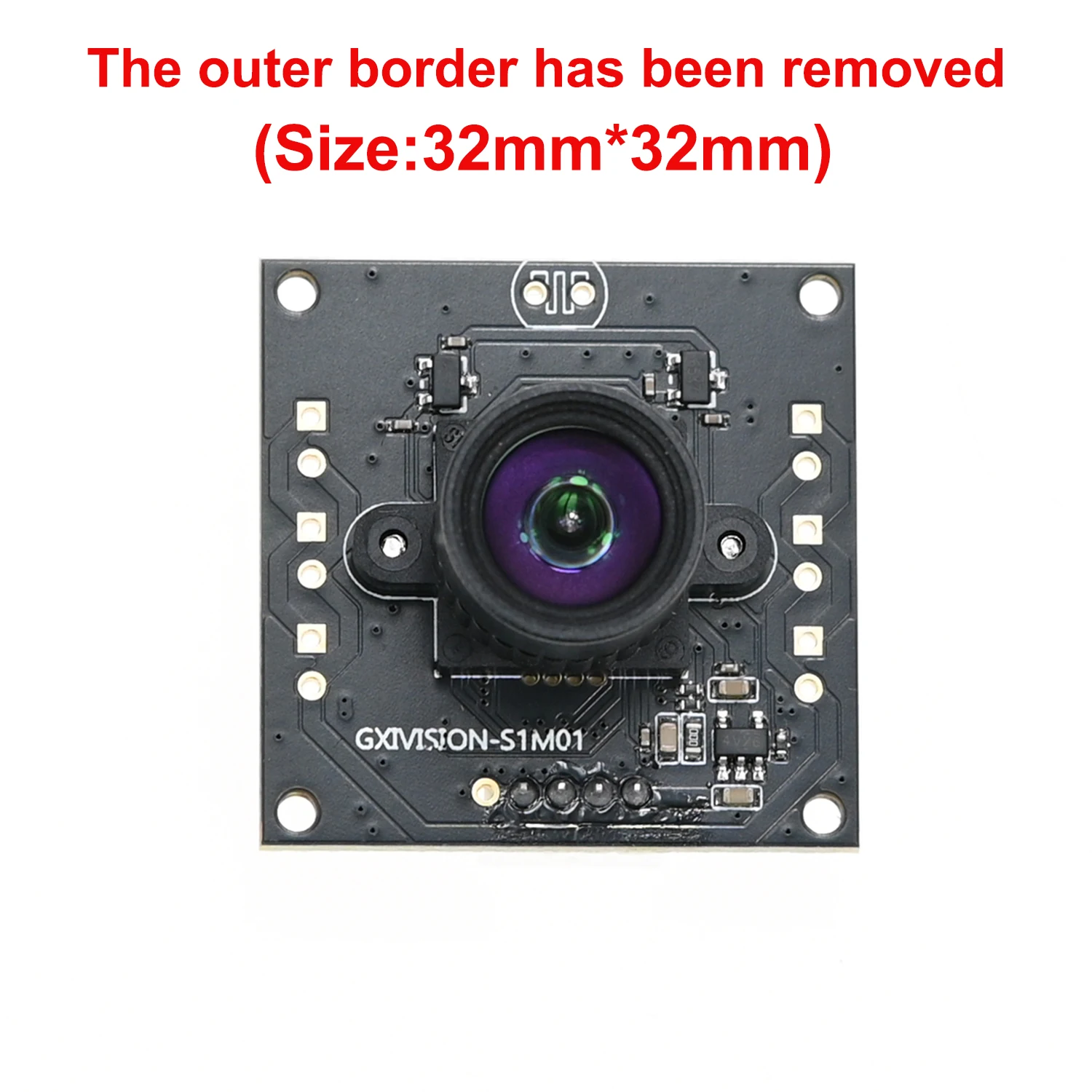 GXIVISION Module de caméra OV9732, câble de 2M, 100 degrés, 30FPS sans distorsion, 3 pièces/1 pièce, Compatible pour Autodarts.io DIY, USB, pas besoin de lecteur