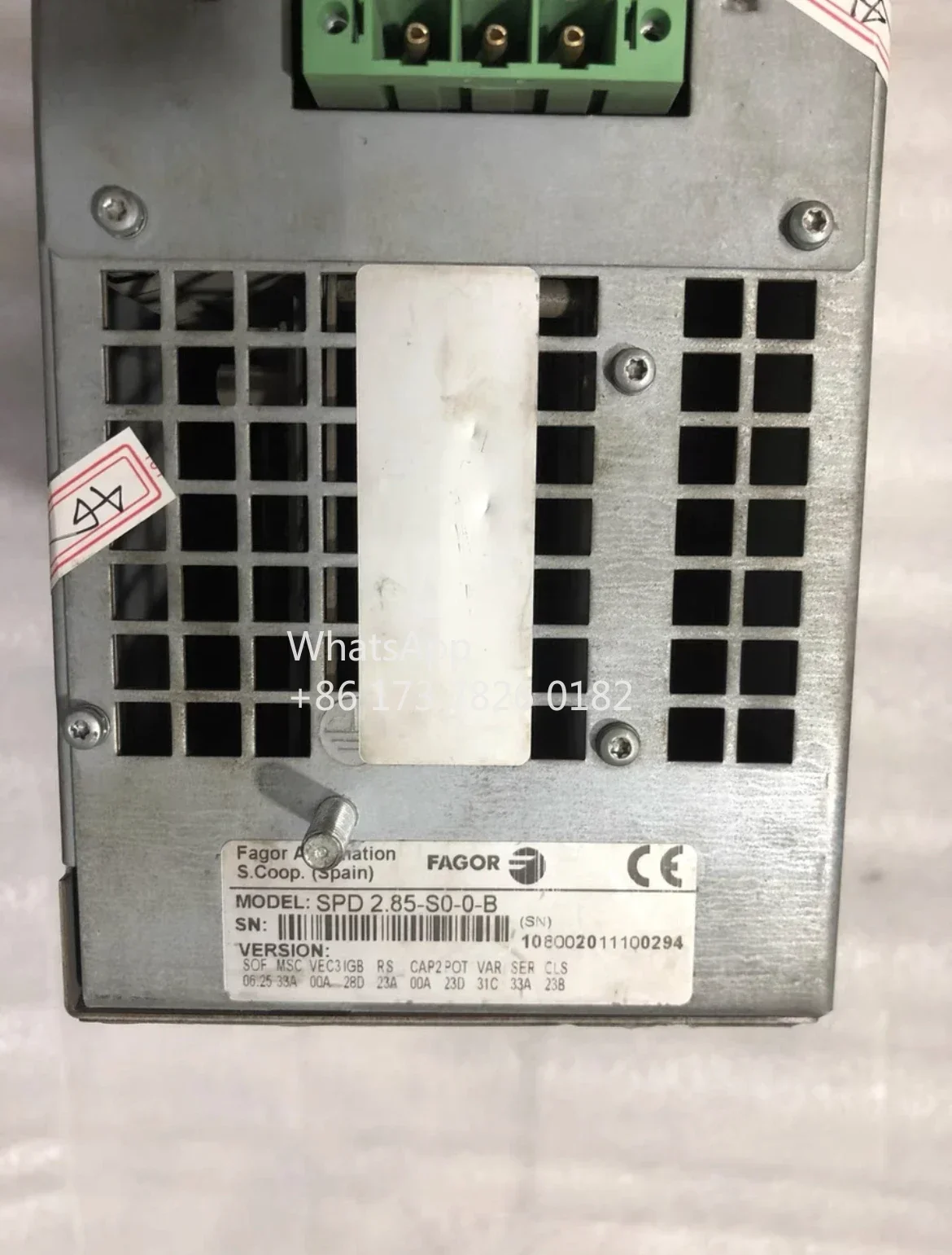 Used tested ok AXD2.85-S0-0-B In Stock Servo Drive