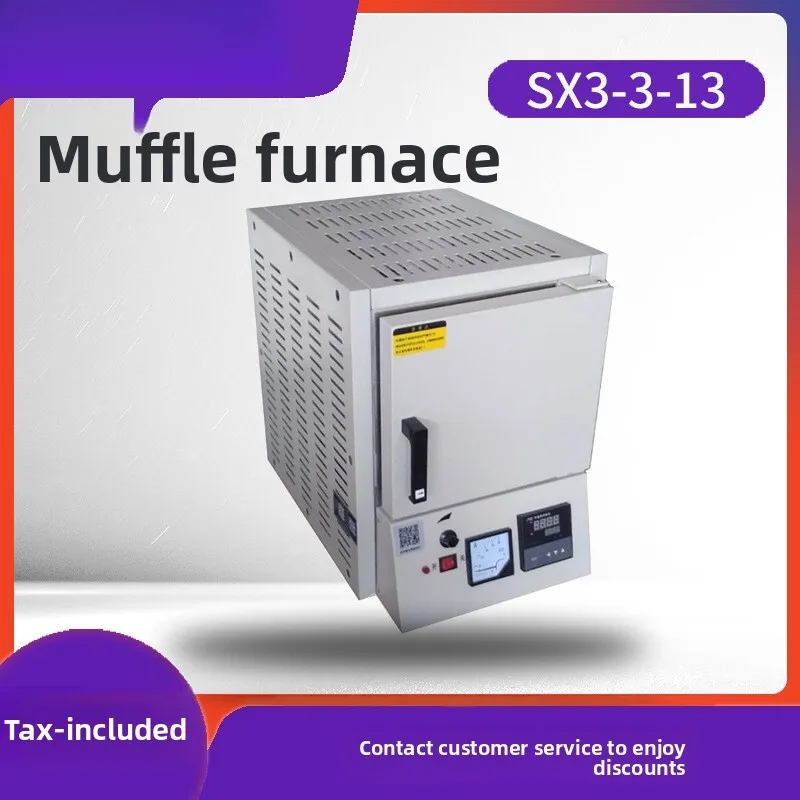

Electric Resistance SX3-3-13 Laboratory Muffle Furnace Protecting Atmosphere, Muffle Furnace High-temperature Sintering Furnace