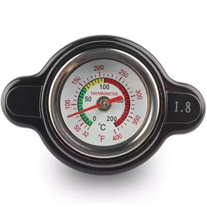 

Radiator Cap With Temperature Gauge Temp Gauge Radiator Cap Practical And Precise Pressure Radiator Cap For Off-Road Vehicles