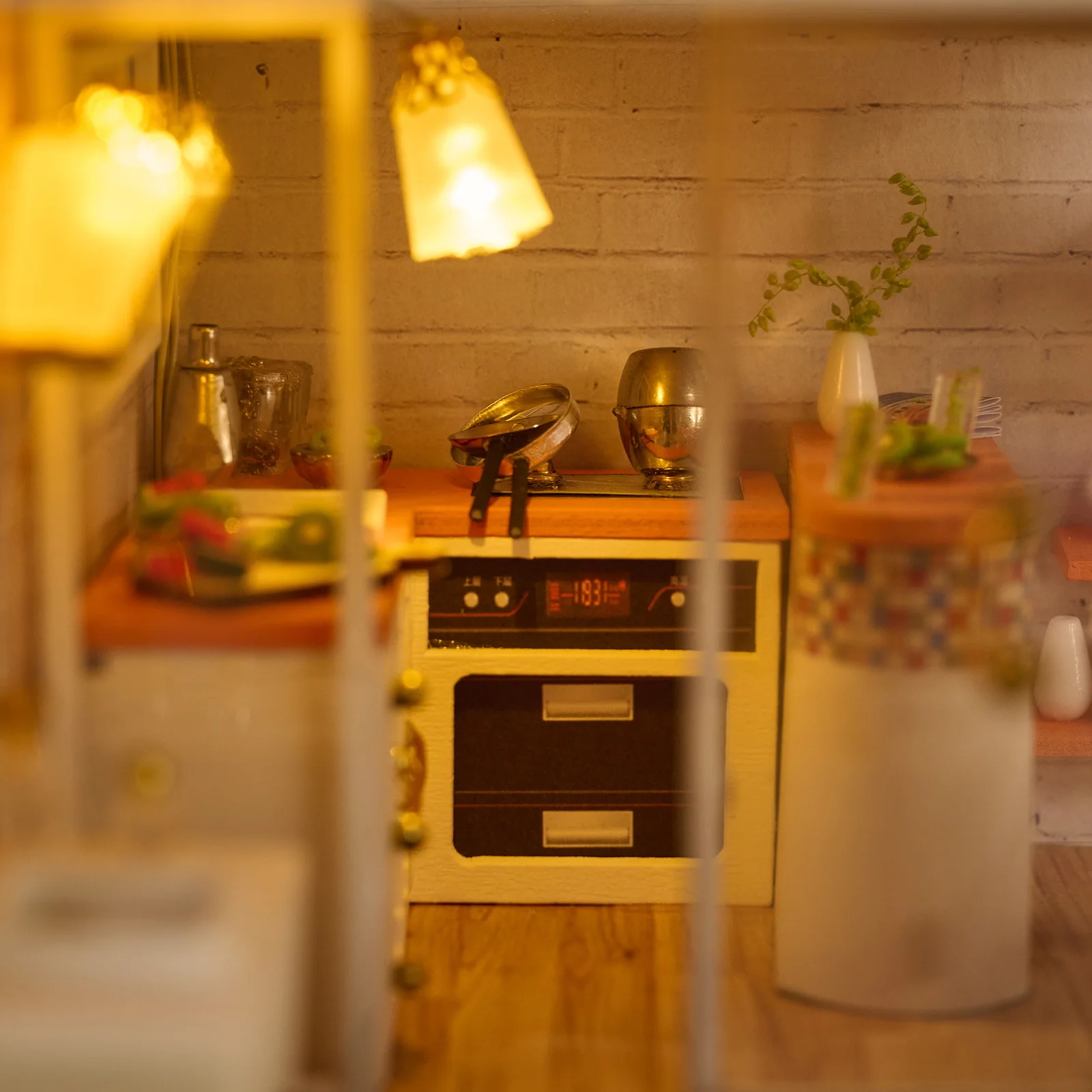 Kit de modèle de Villa Miniature urbaine, bricolage, maison artisanale créative, assemblage de Puzzle Simple de Style ville pour loisirs et artisanat, vente en gros