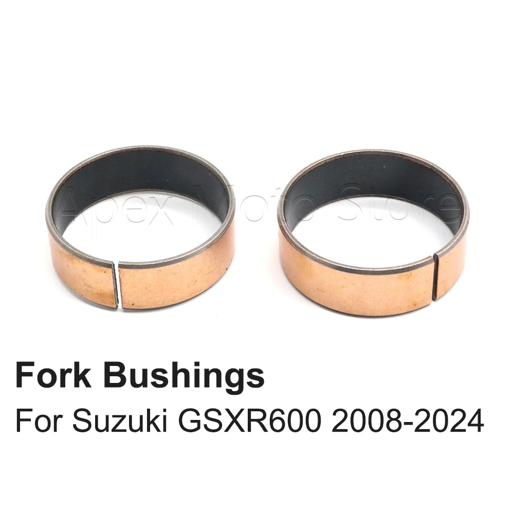 

Motorcycle Fork Bushings External Guide Rails Shock Absorb Up Down For Suzuki GSXR600 GSXR 600 2008-2024 2023 2022 2021 2020