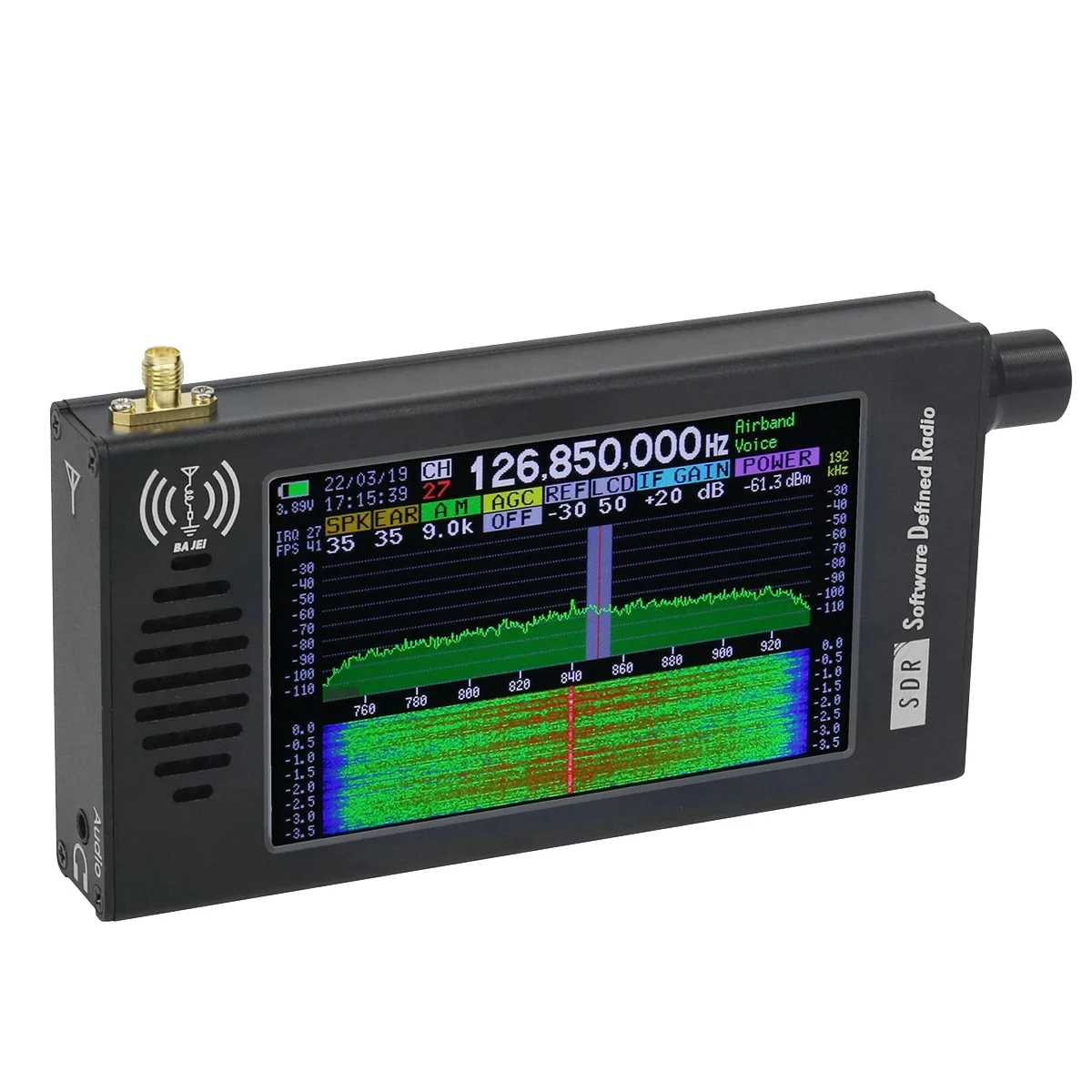 Software Radio SDR Receiver DSP Digital Demodulation CW/AM/SSB/FM/WFM