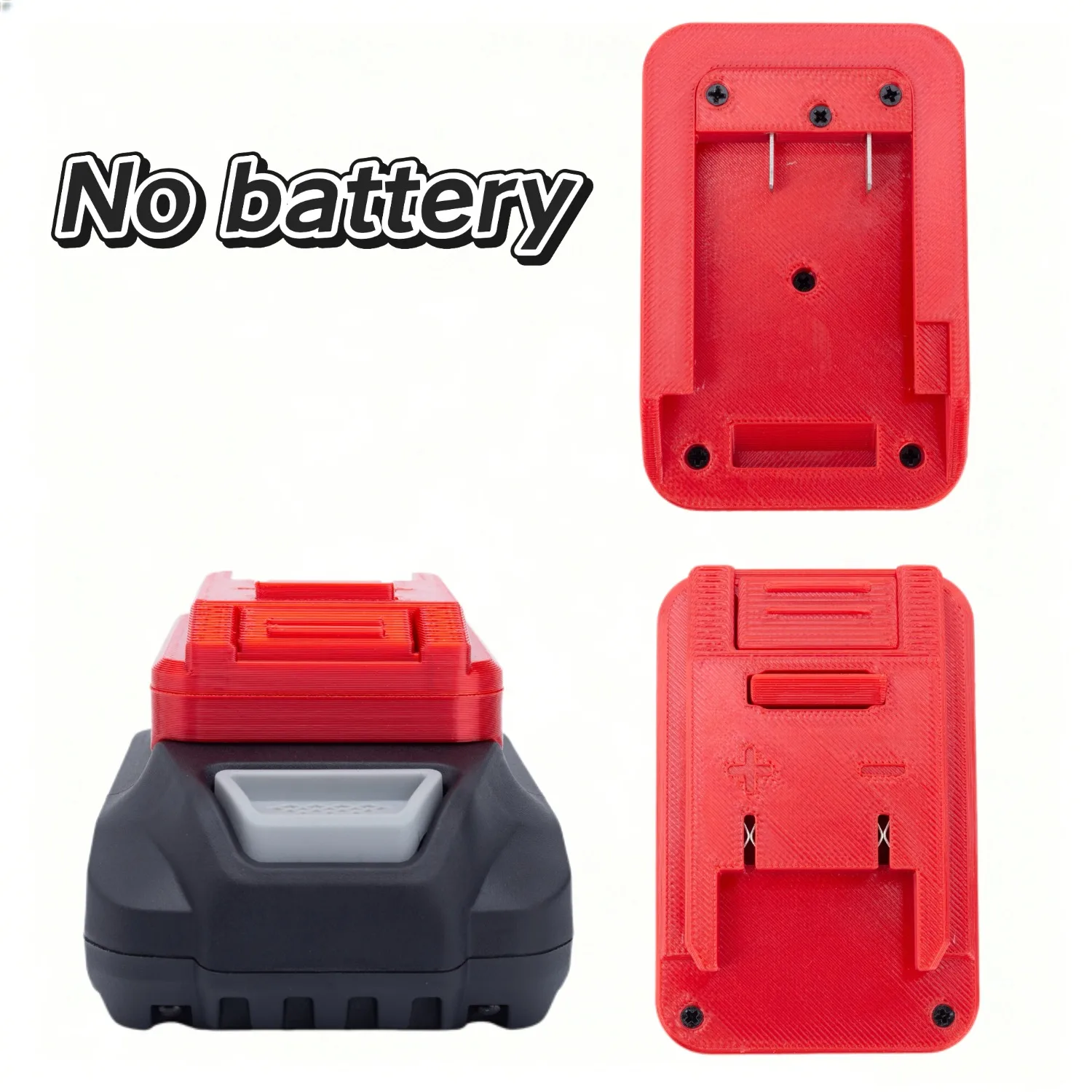 3D Printing for FERREX 20V Lithium-ion Battery Adapter To OZITO 20V Lithium Battery Cordless Drill Tool Accessories(No Battery)