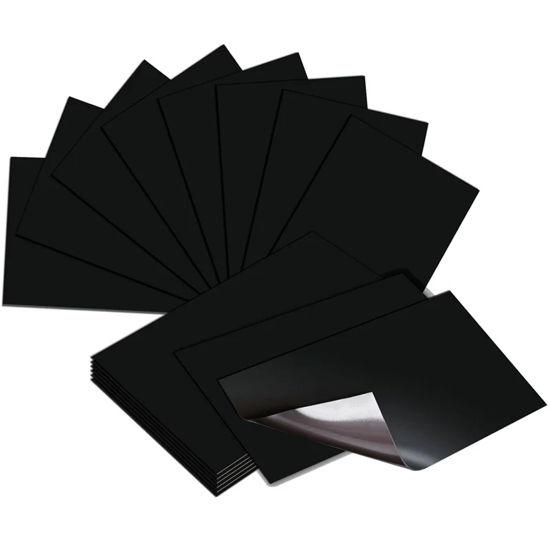 

ABSS-Magnetic Garage Door Window Hardware Faux PVC Fake Decorative Window Decals Kits For Car Metallic Garage