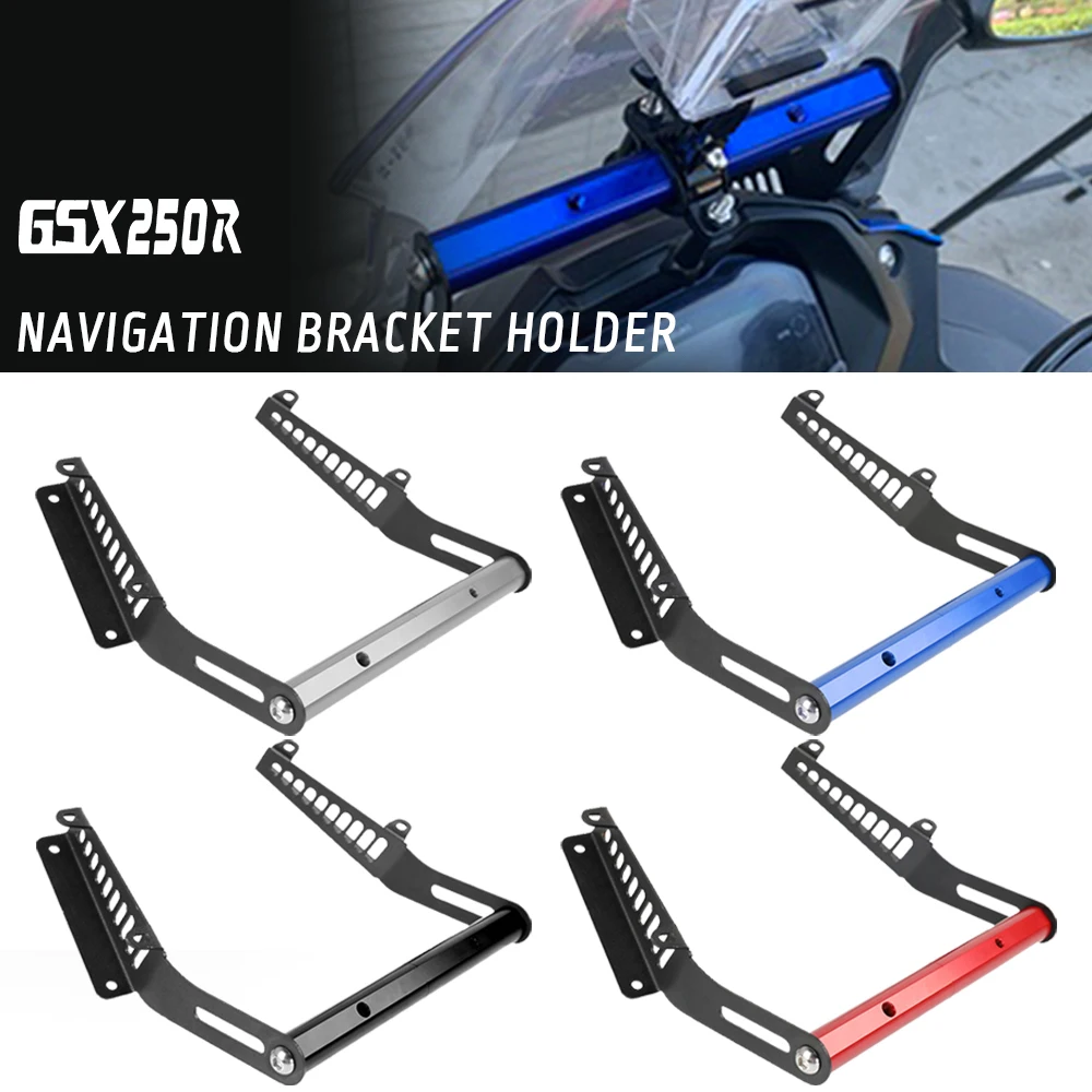 

Motorcycle For SUZUKI GSX250R GSXR250 2017 2018-2024 2025 GPS/SMART PHONE Navigation GPS Plate Bracket Adapt Holder GSX 250 R