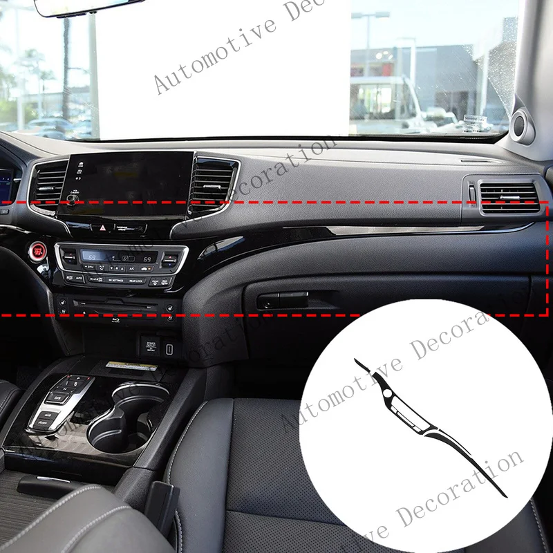autocollant-de-garniture-de-tableau-de-bord-noir-brillant-z-pour-honda-ridgeline-passport-pilot