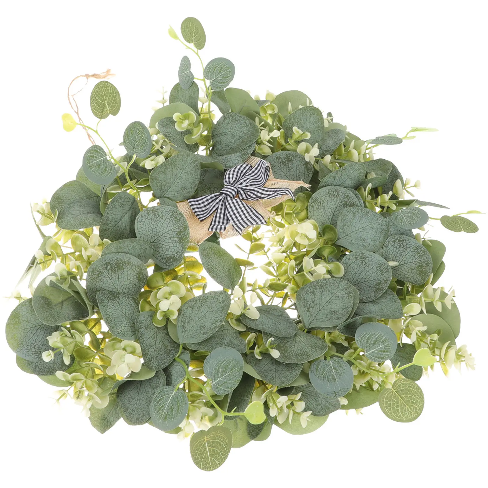 

Realistic Heart-Shaped Artificial Flower Wreath Premium Material Romantic Front Door Hanging Decor Spring Wedding Festival Home