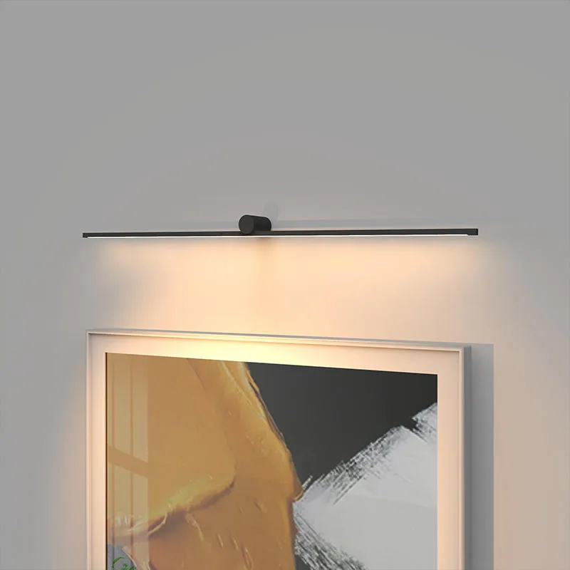 

Minimalist Design LED Strip Wall Lamp Bathroom Mirror Headlight Nordic Simple Modern Picture Aisle Background Wall Lamp