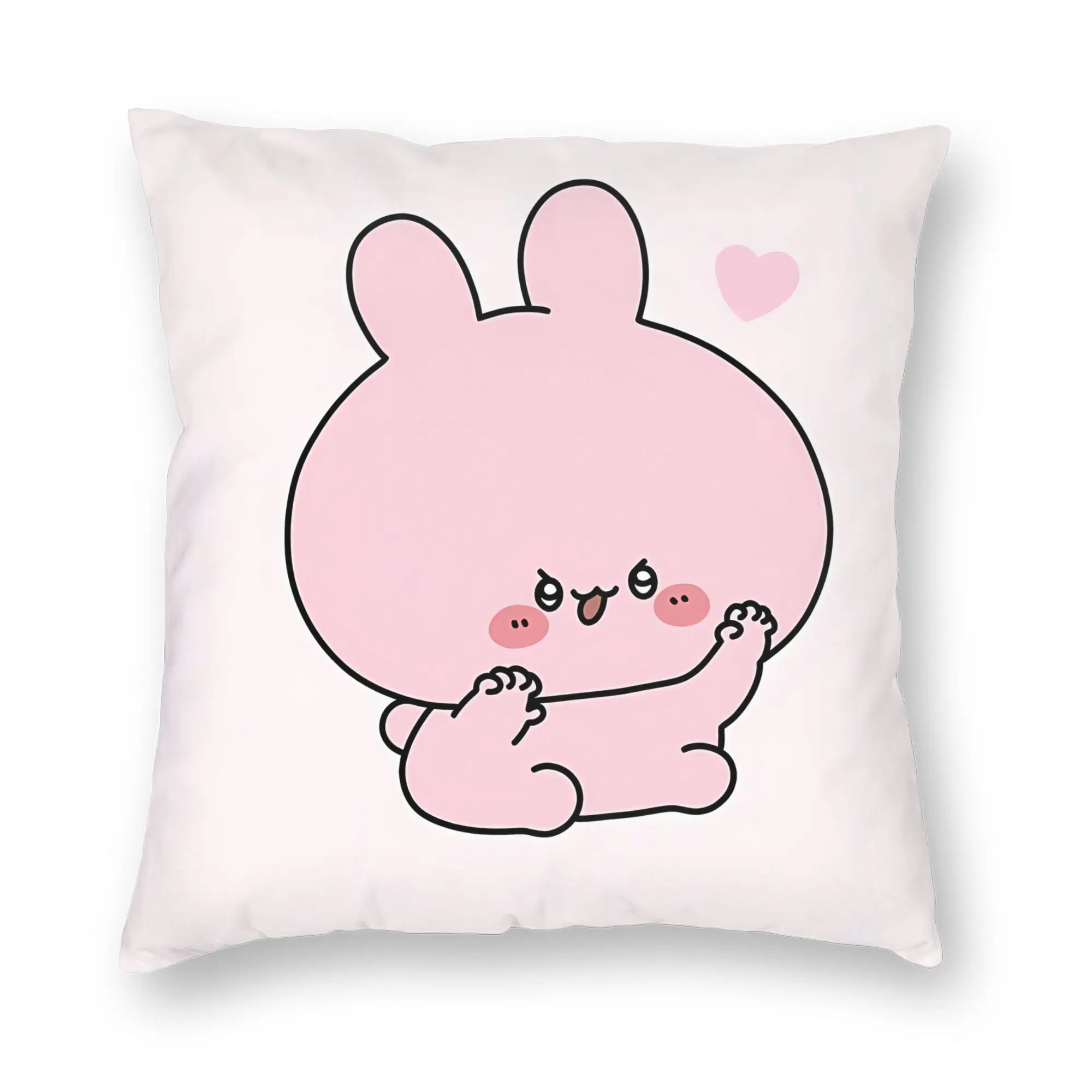 Pillow Case A-Asamimichaan Asleep Cute Asamimi Comfy  Pillow Cover For Chair Sofa Home Decor Morden Pillowcases