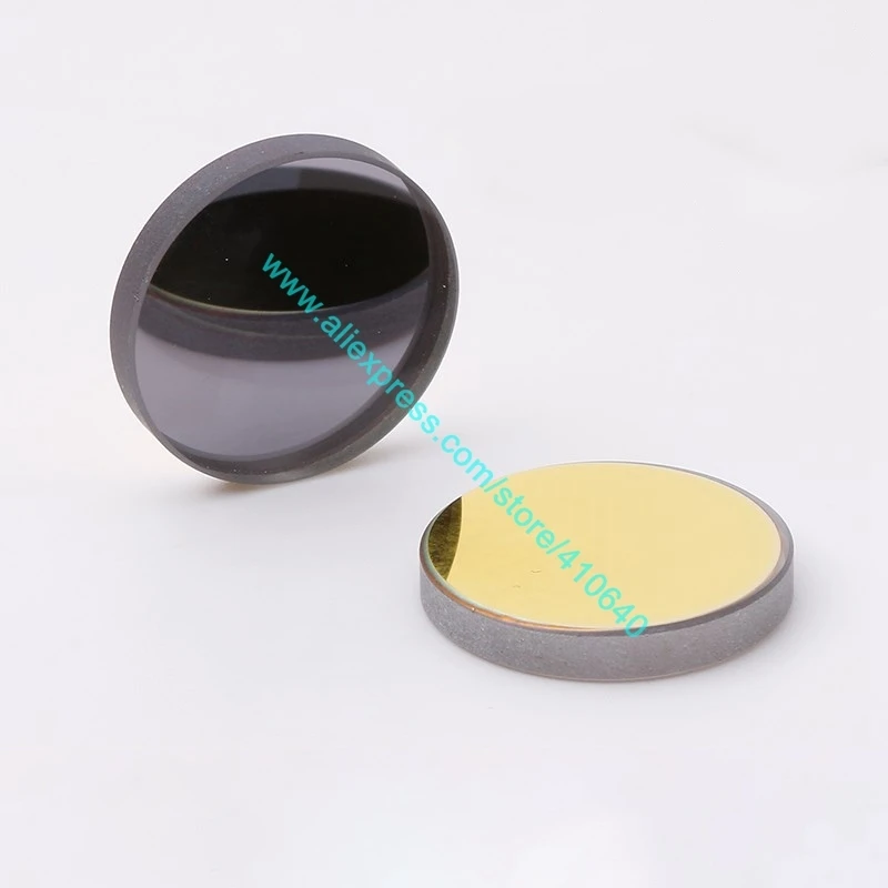 

Diameter 25 mm K9 CO2 laser reflection mirror glass material with golden coating for laser engraver cutting Machine