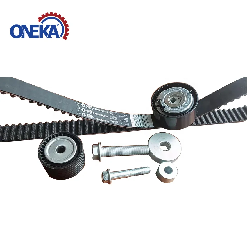 ONEKA Engine Parts Timing Belt Kit 130C11551R K055550XS 77 01 477 093 Tensioner Pulley For Renault DUSTER  KAPTUR  MEGAN 2.0