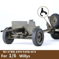 FMS 1/6 Willys 1941 MB Scaler M3 37mm Anti-Tank Gun RC Car Part