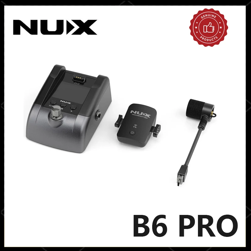 ميكروفون NUX B6 PRO الساكسفون اللاسلكي لاقط الأداء الخارجي ميكروفون احترافي #1