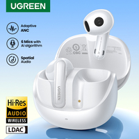 UGREEN Choice H6 Pro Adaptive Active Noise Cancelling Earbuds LDAC Hi-Res Audio Wireless Bluetooth Earphones Headphones Headset