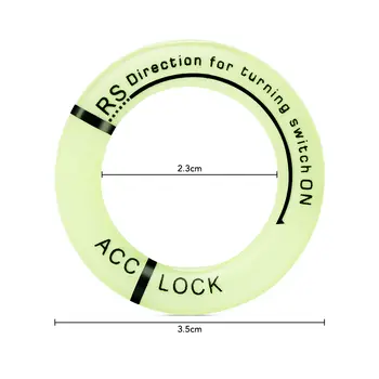 夜光汽車點火鑰匙圈貼紙 3D 立體貼紙,適用於馬自達 2、馬自達 3、馬自達 6、CX-5、Atenza、CX-7、CX-9、CX-3、CX-4、CX-8、MX5 10 最佳銷售 馬自達2轎車 - №6