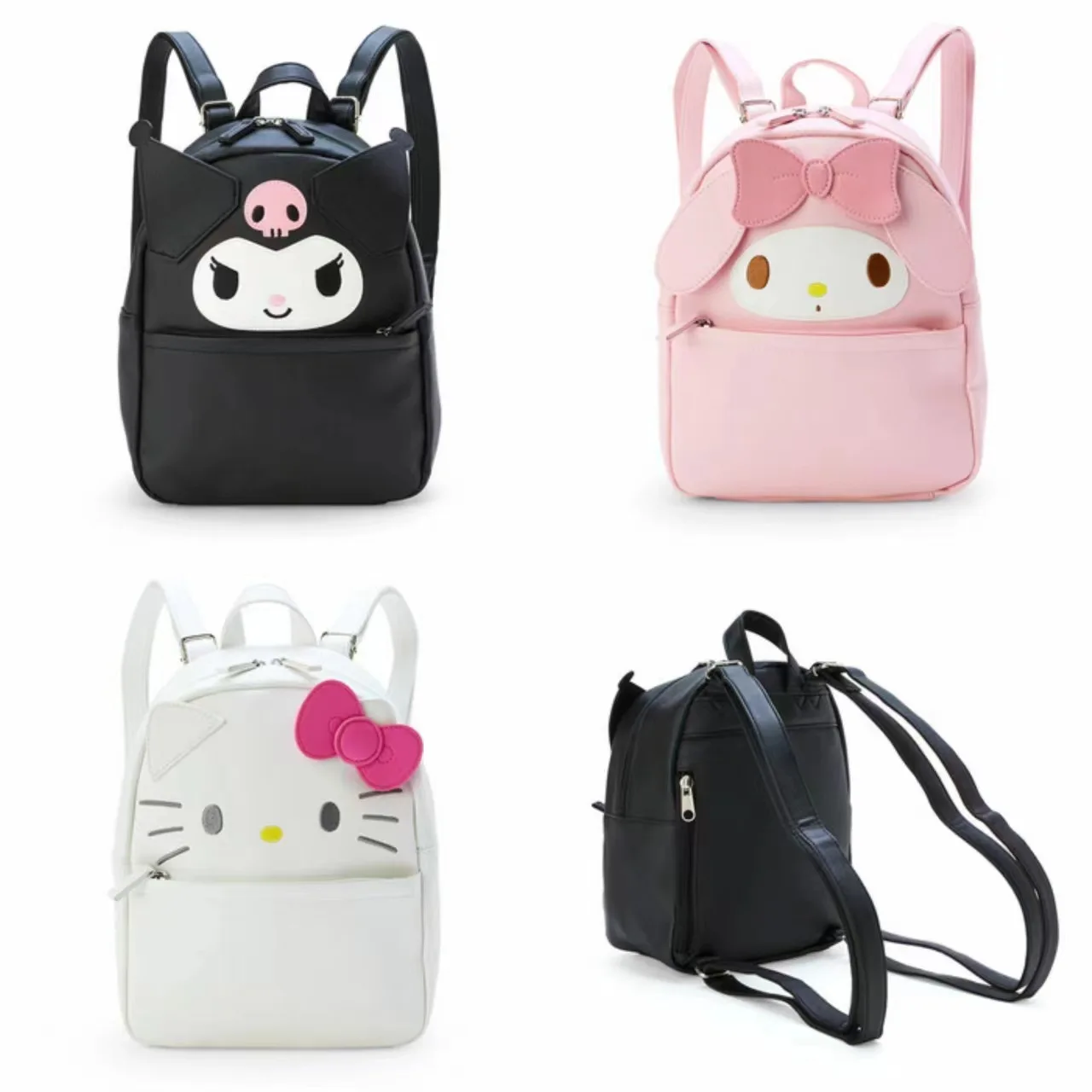 

Hello Kitty Sanrio Backpack, Kuromi Cinnamoroll Cute Daypack, Cartoon Anime Schoolbag Bag, Girl Casual Travel Commute Knapsack