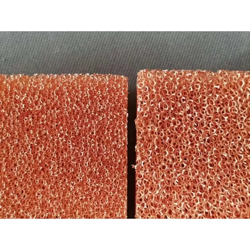 80um-25mm thickness 20-130PPI copper foam board metal foam scientific research experimental material