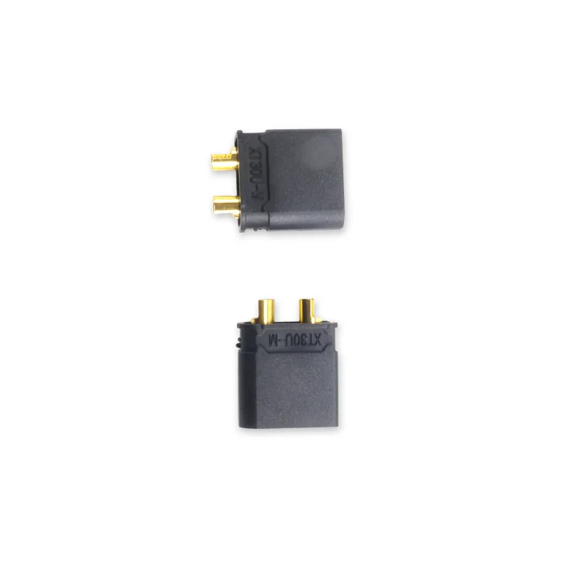 10/20 Pairs XT30-U Male and Female Bullet Connectors with Heat Shrink Tubing Power Battery Plug for RC Lithium Batteries