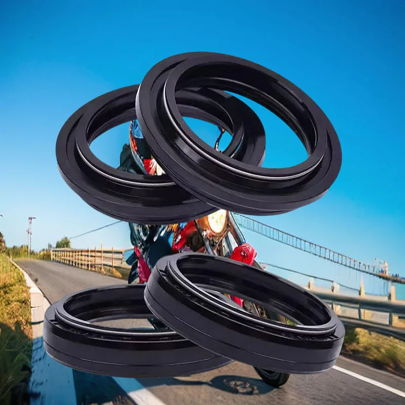 

41x53x8/10.5 Motorcycle Front Fork Oil Seal Dust Seal For Kawasaki Z650 Z750 Z750S ZX-7R ZX7R ZXR 750R ZXR750 ZX-6R Z 650 750
