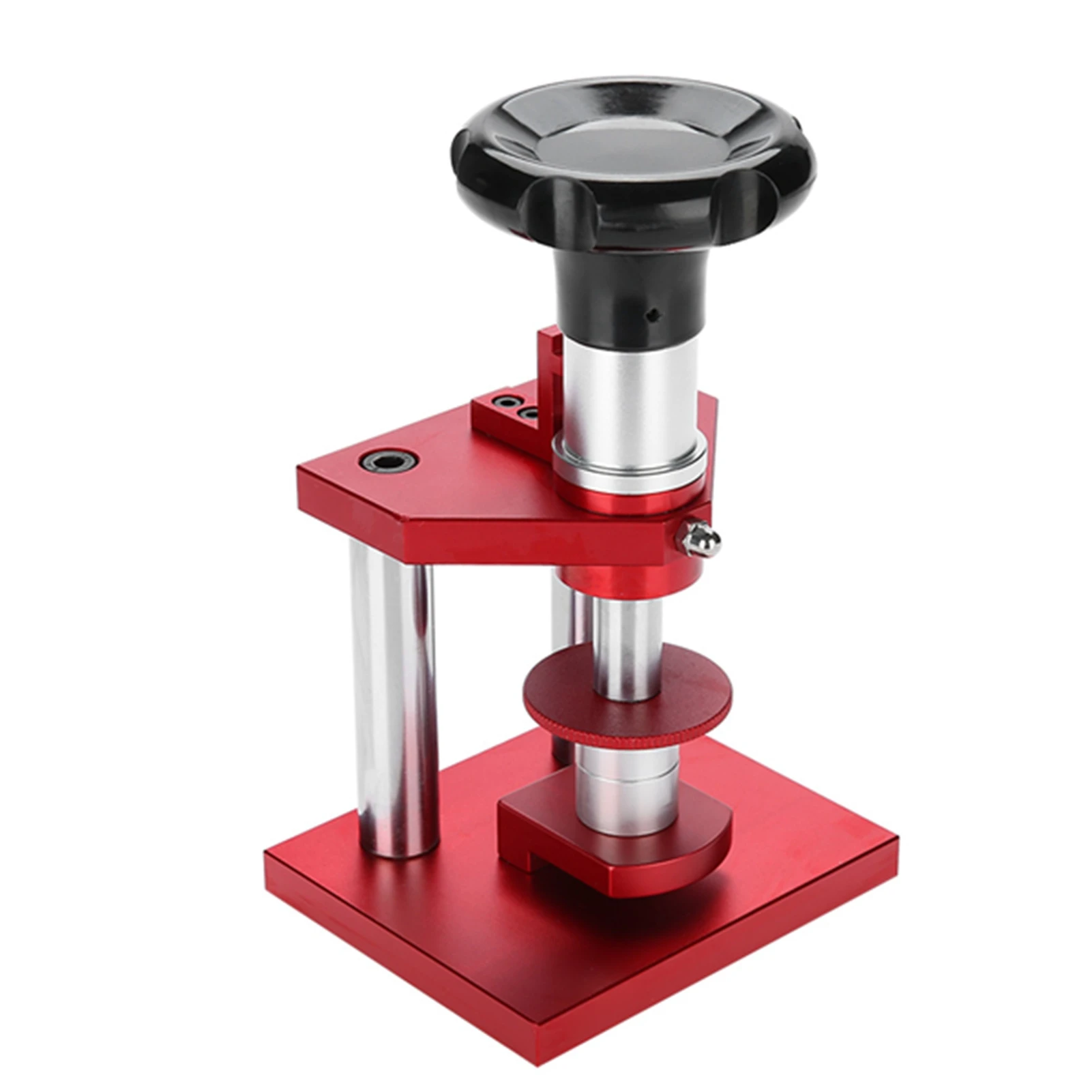 Screw Type Precise Crystal Bezel Watch Back Case Cover Press Tool with 20 Dies Pressing Repair Watch Crystal Press Watch Press