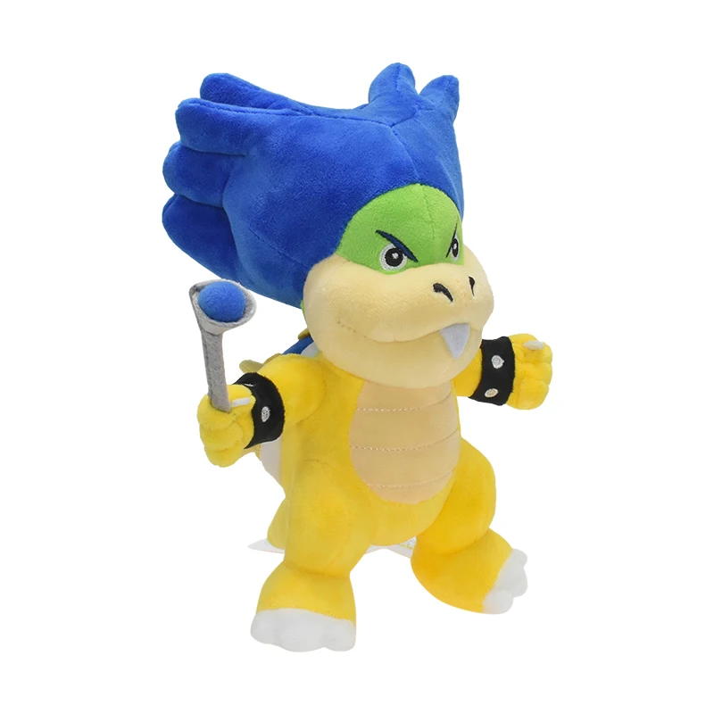 New Super Mario Bros. U Ludwig Von Koopa JR 9inches Stuffed Animal , 3D worlds Odyssey Kooky Plush Toy Bowser’s Fury Teddy Doll