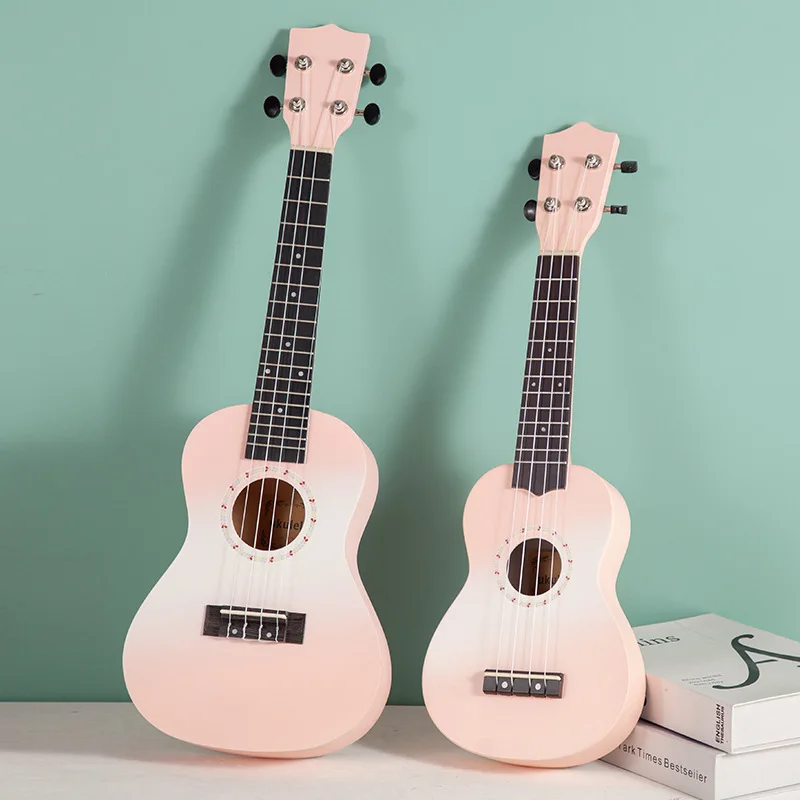 

Ukulele playing instrument cute little guitar high value color