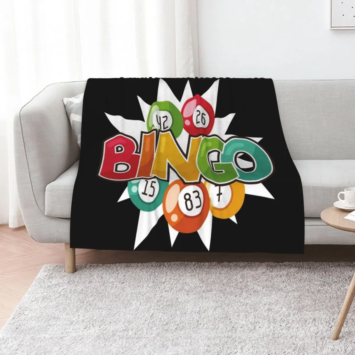 Best Play Bingo Throw Blanket Travel Giant Sofa decorative Heavy Blankets For Bed Plaid Blankets