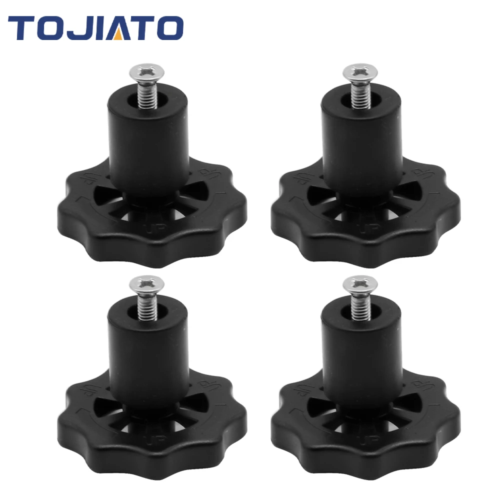 1-6set Heißer Bett Nivellierung Spalte Silikon Solide Spacer Plattform Leveler Für CR10/ CR10S CR-X Ende-3 ELEGOO Kobra 3D Drucker Teile – Detail 6