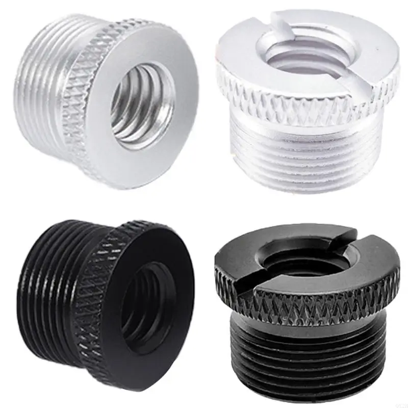 Vít chuyển đổi micrô kim loại QX2B 3/8 phụ nữ đến 5/8 Bộ điều hợp vít nam