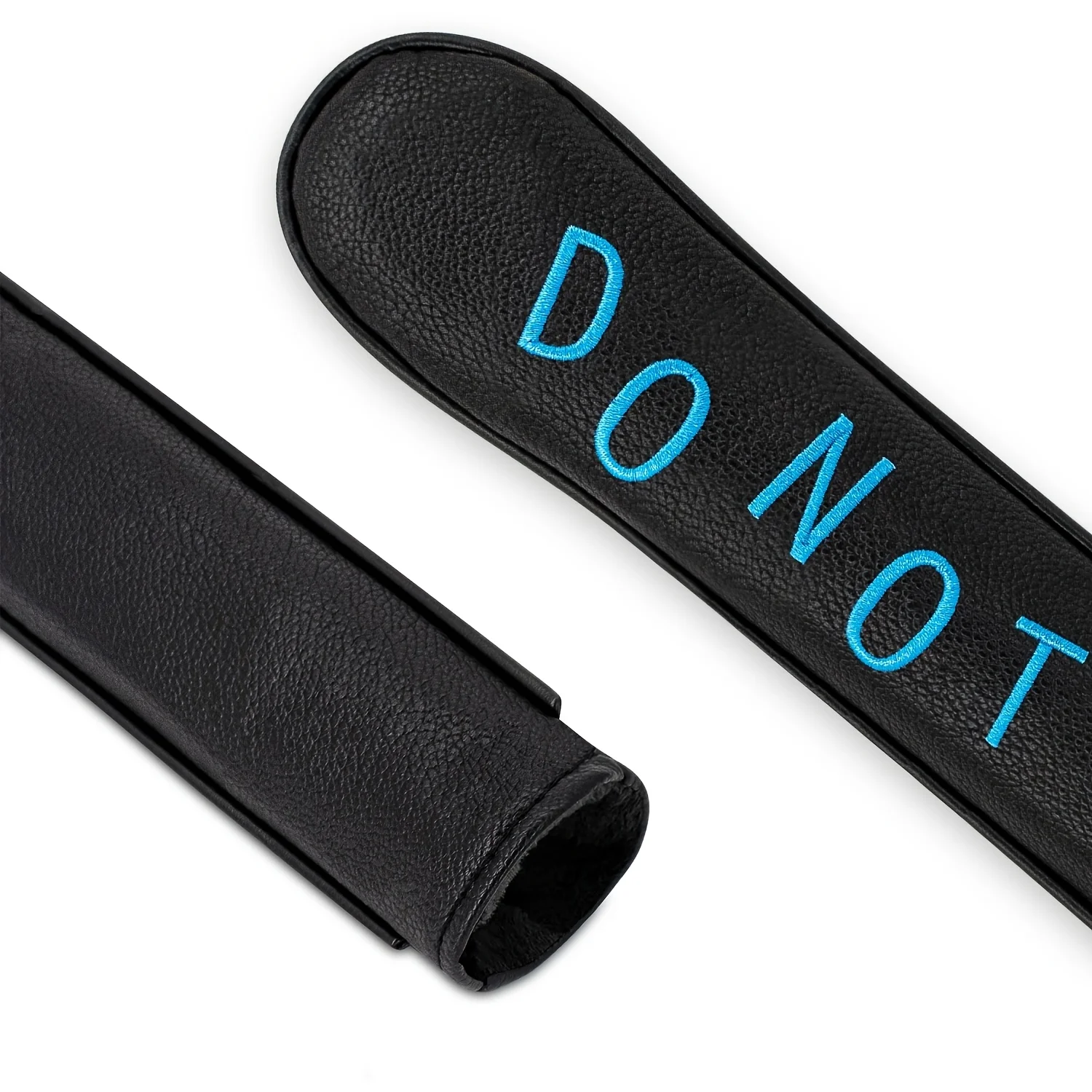 1pc Golf Directional Head Cover with Don'T Put Letter Pattern, Fashion And Sturdy Golf Club Protector, Suitable for Training view 4