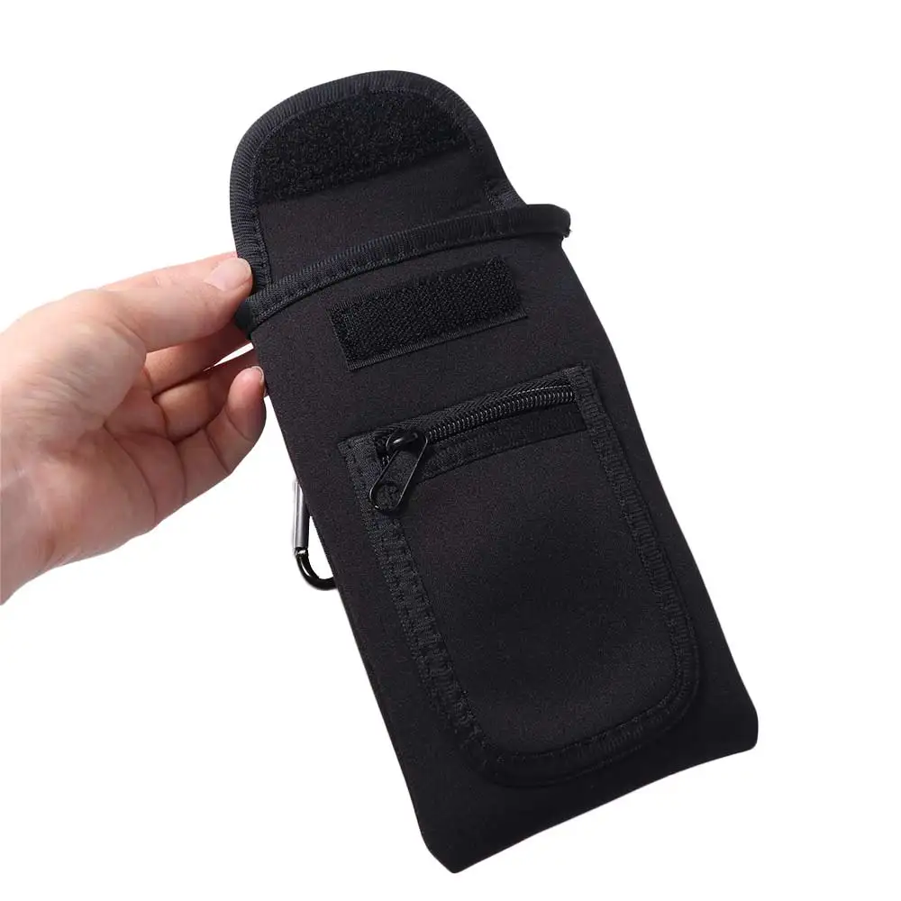 

Magnetic Water Bottle Sling Bag Large Capacity Adjustable Gym Bottle Bag Multi-layer Portable Sports Water Bottle Bag Gym