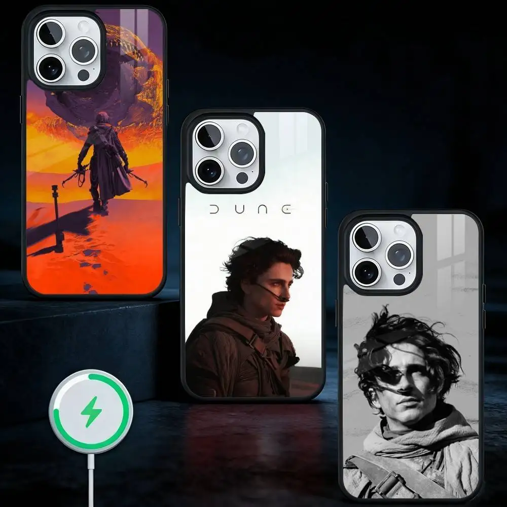 

D-Dune Movie Phone Case For iPhone17,16,15,14,13 Plus,Pro Max Magnetic For Magsafe Wireless Charging