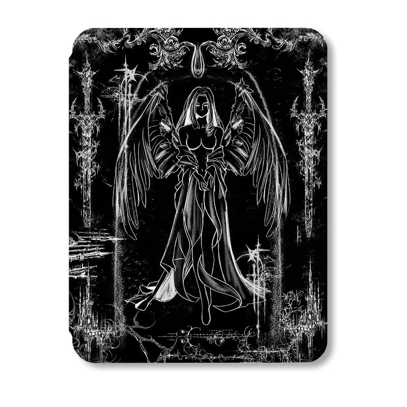 Acrylic protective cover, dark angel, suitable for iPad