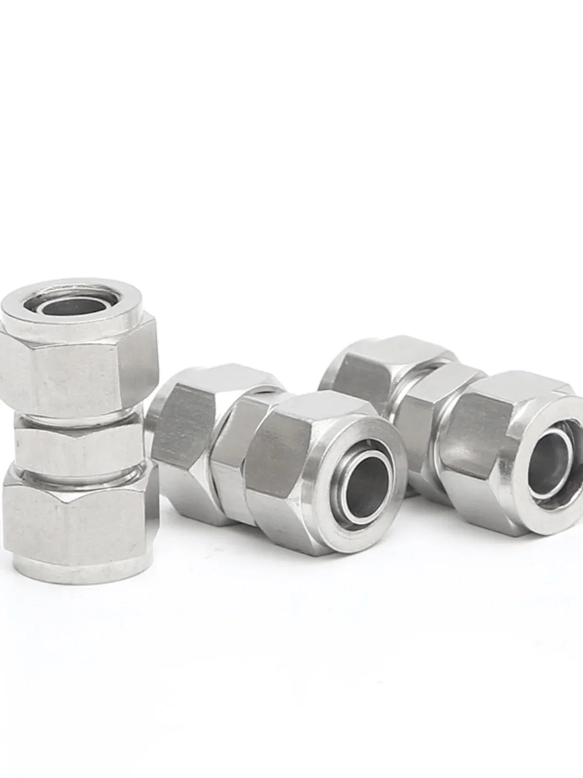 Guangluo Equal / Reducer 4 6 8 10 12 14 16 Mm Hose Quick Twist Coupler Connector 304 Stainless Steel Pneumatic Air