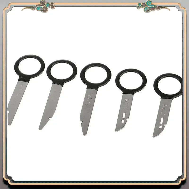 

A73Q-20Pcs Stereo Dash CD Player Removal Tool Set Automobile Replacement Accessories Car Radio Audio Removal Install Key Kit