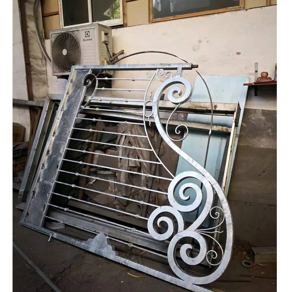 Steel Metal 12Ft 14Ft 16Ft Driveway Wrought Iron Gates Door Railing Fence Designs China Wholesale Factory Suppliers Wg8