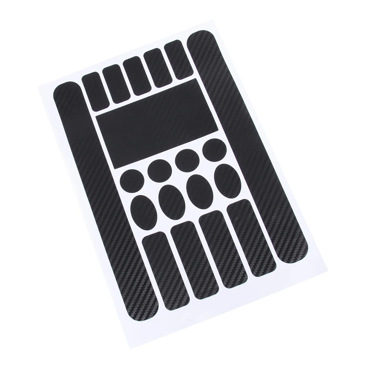 

Carbon Fibre Sticker A5 Sized Frame Protector Bike Shaped Vinyl Cycling Carbon Fibre Chainstay Sticker Mudguard