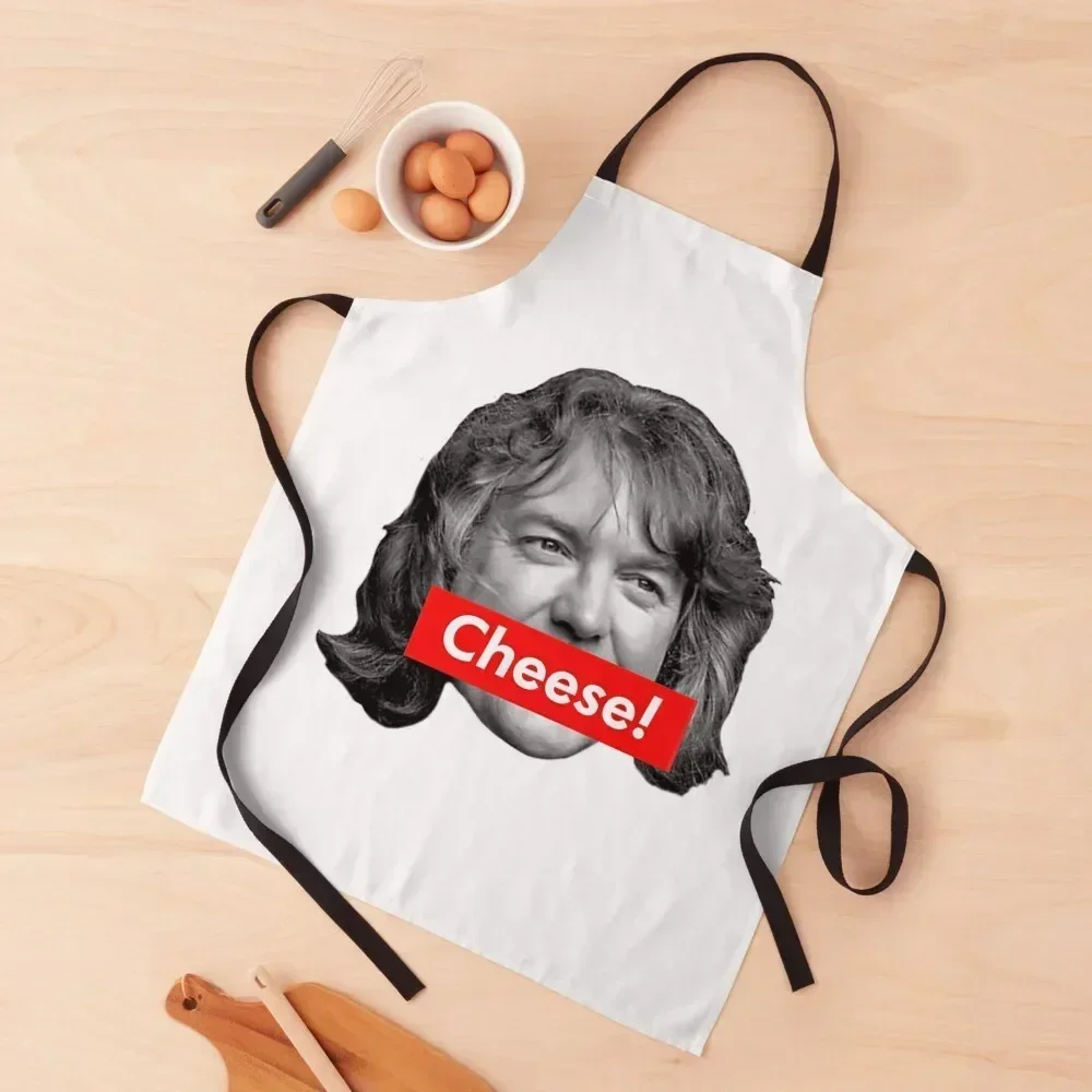 

James May Cheese Apron Kitchen Waiter Uniforms Kitchen Items For Home with pockets Apron