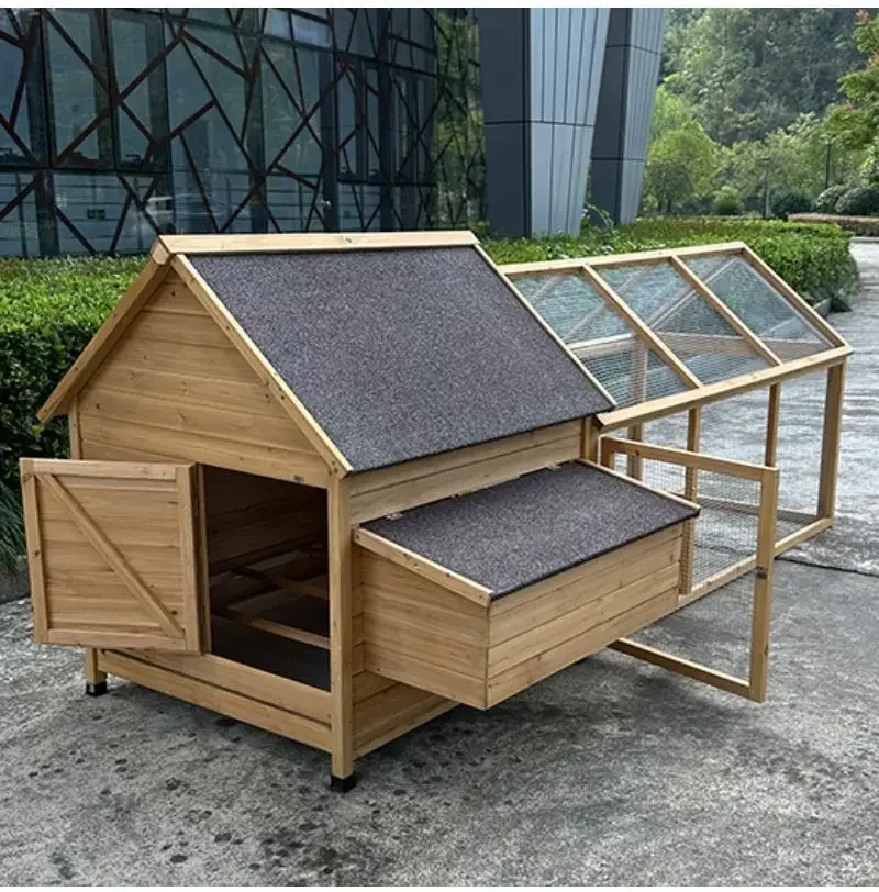 Best Seller Simple Easy Care Wood Chicken Layer Cages Poultry