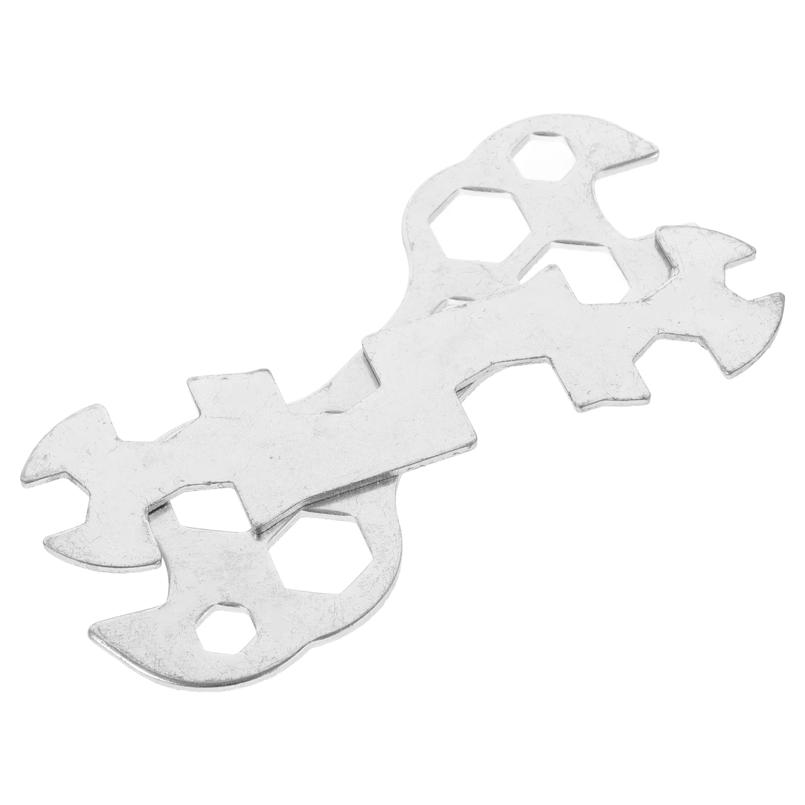 

2pcs Wrench Lightweight Portable Bike Repair Tool Steel Spoke Wrench Multifunction ToolsBicycle Maintenance