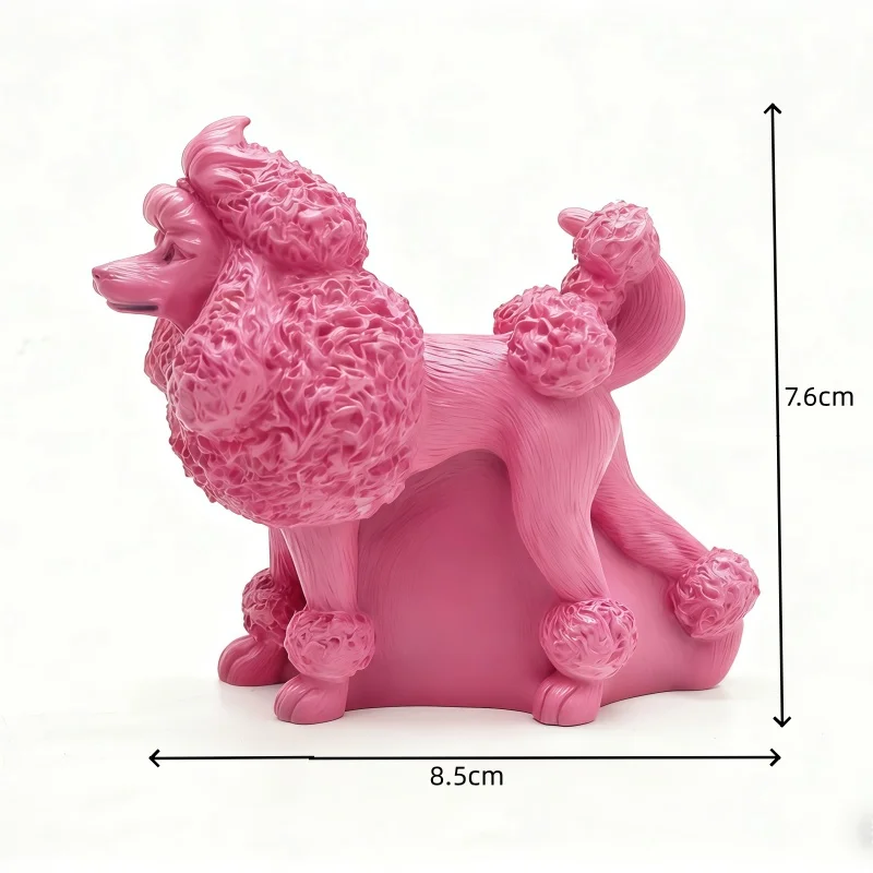 Silicone mold for baking chocolate gummy poodle mold DIY soap mold