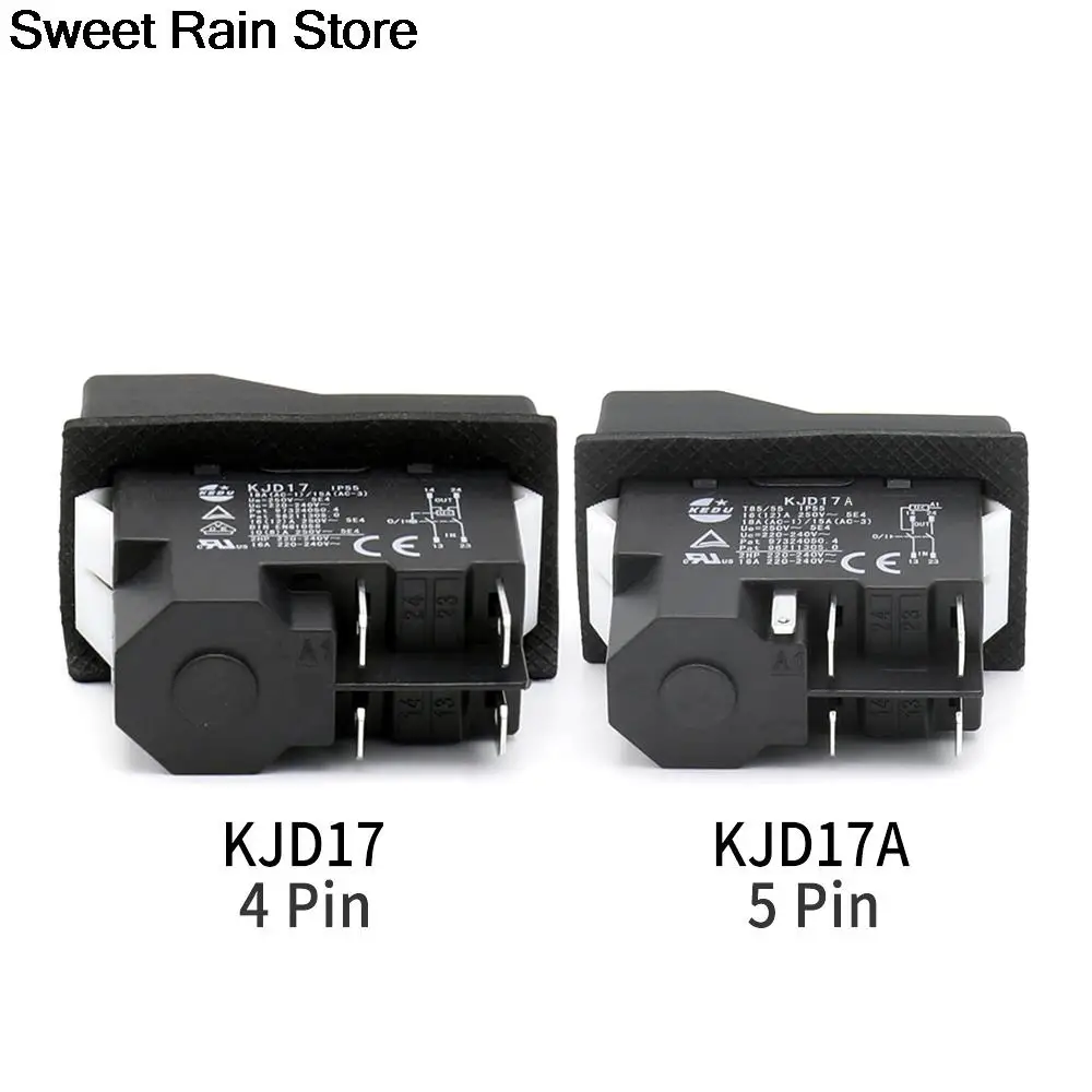 KLD28/KJD17 KLD28A/KJD17A Electromagnetic Starter Push Button Switches Machine Tool Equipment IP55 Waterproof Safety Witch 28A