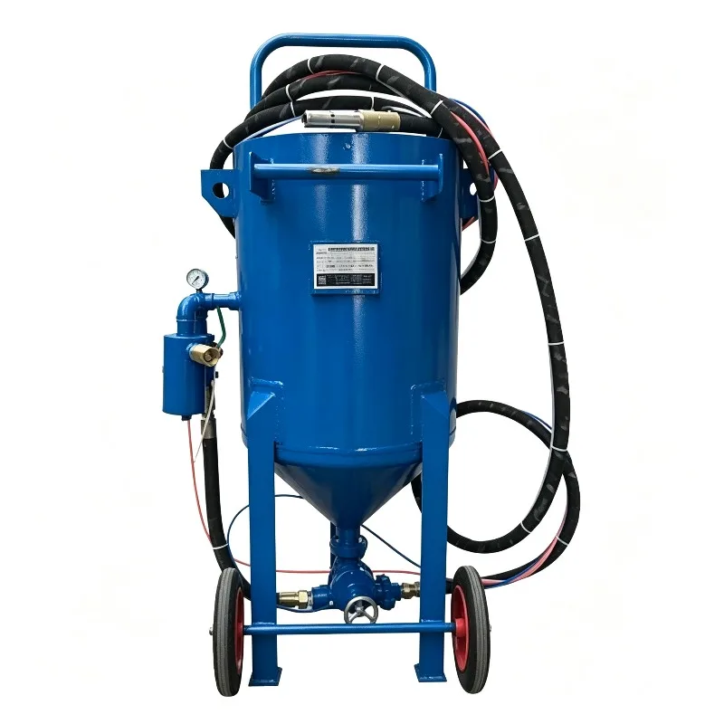 Heavy Duty Industrial Dry/wet Sandblaster Equipment Sand Blasting Machine for Sale CE Certified AS/NZS Compliant