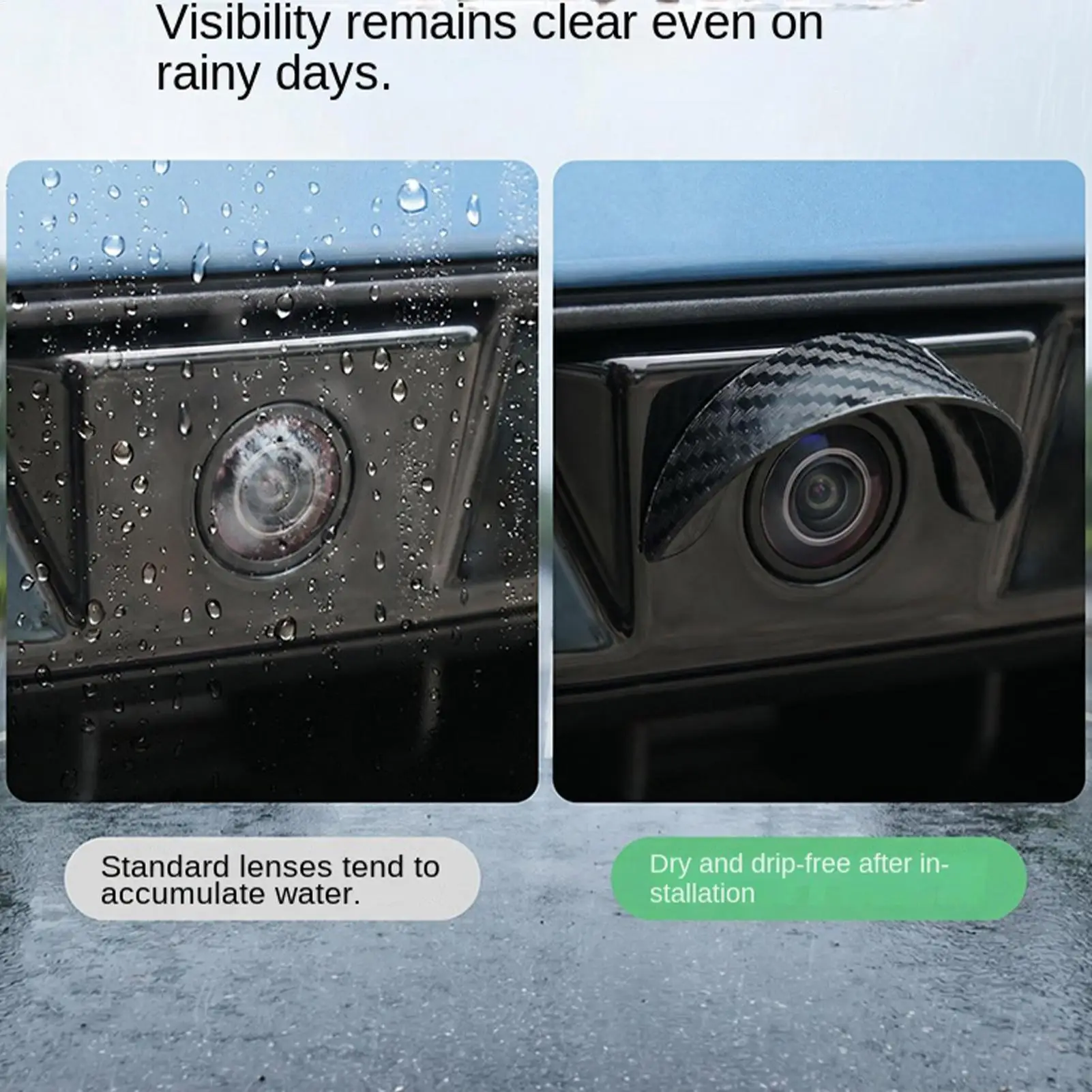 New Car Camera Lens Protector Rear View Backup Camera Cover 360 Camera Protection Anti Scratch Waterproof Dust-proof Car Parts - view 5