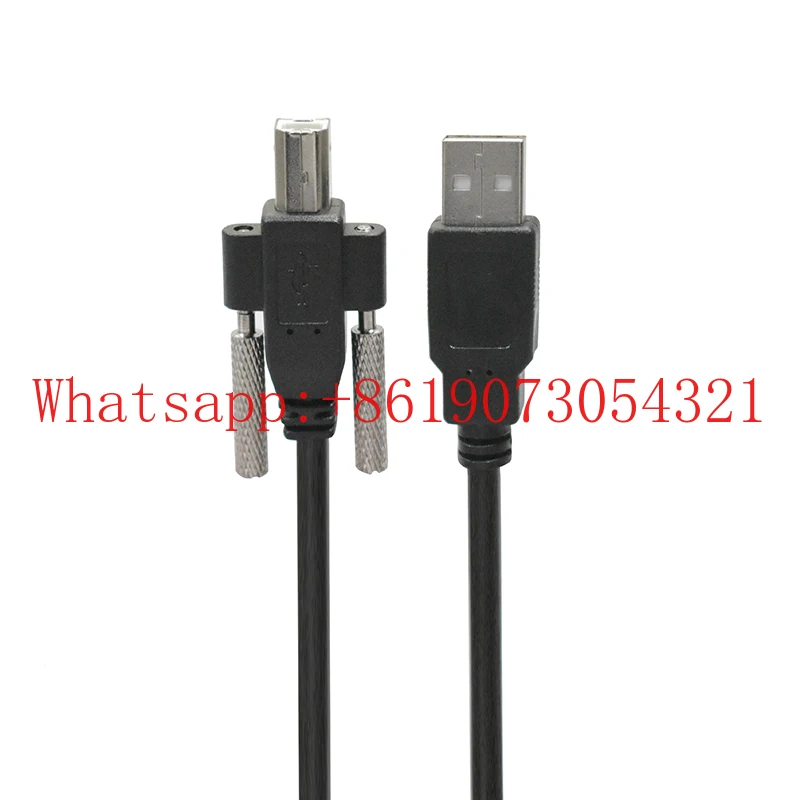 

Специальный кабель для промышленной камеры USB 3.0, с винтовым фиксированным кабелем для передачи данных, круглым печатью B, штекерным интерфейсом Китай
