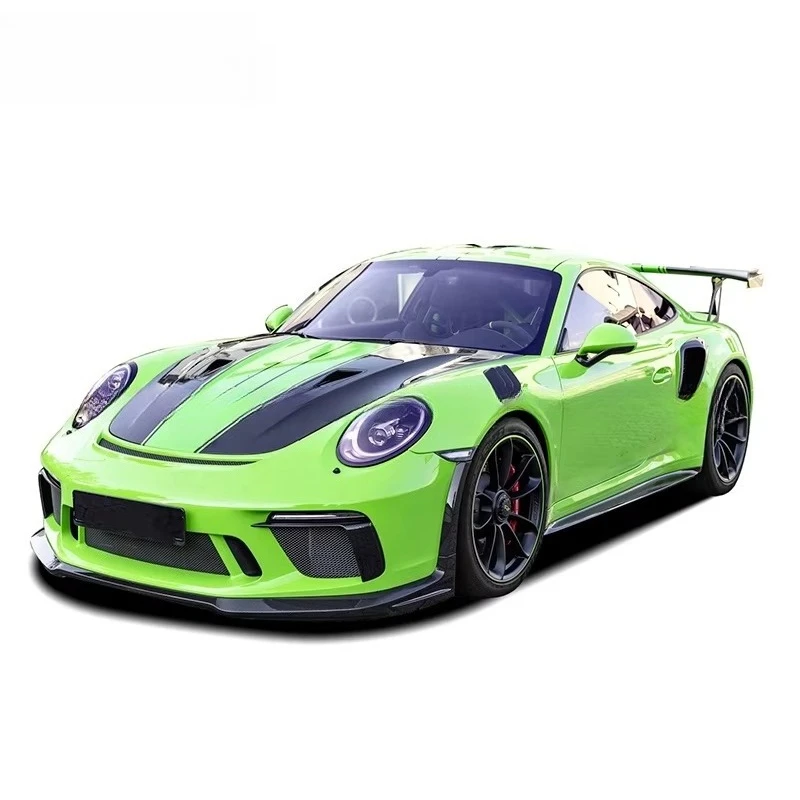 Auto Exterior Accessories Parts Carbon Fiber Car Side Louvers Fender Vent Cover Trim for 991.2 GT3RS Style