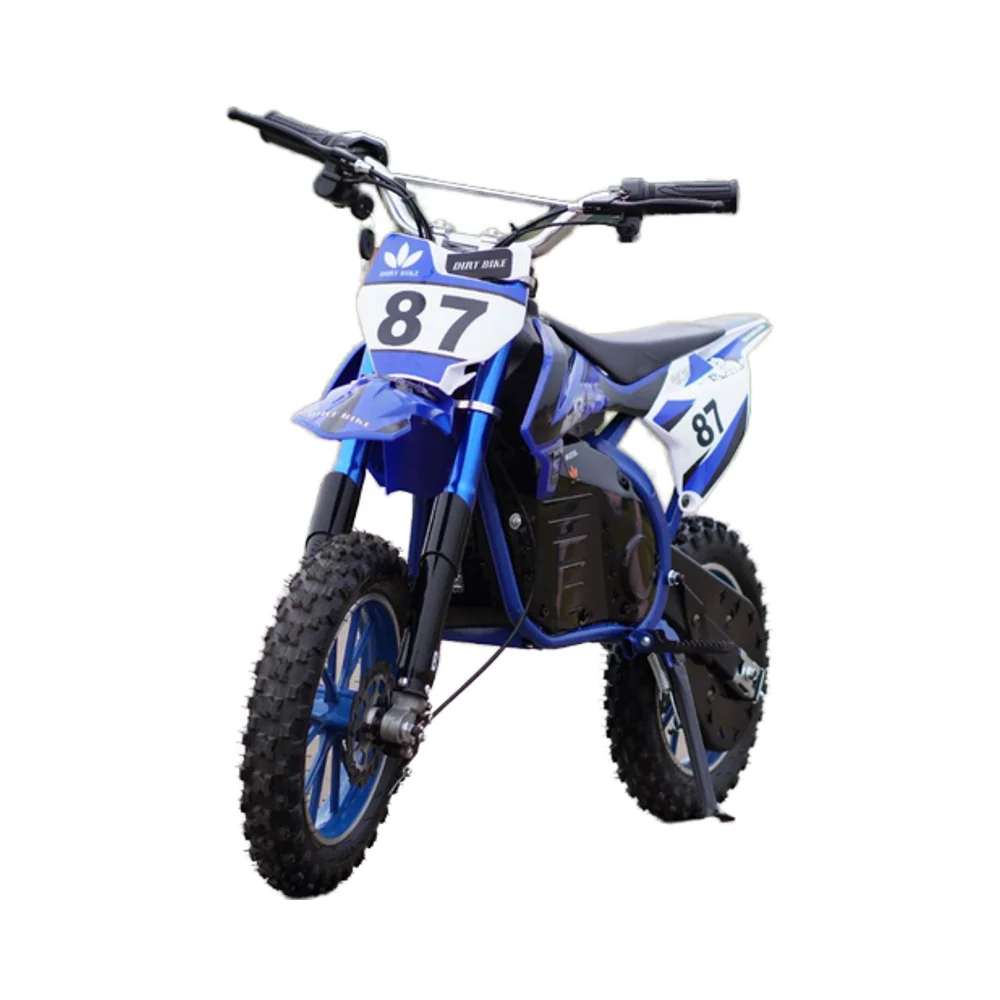 Electric 500W/800W/1000W Mini Dirt Bike For Kids CE Certified 36V 12AH Brush Motor Pocketbikes