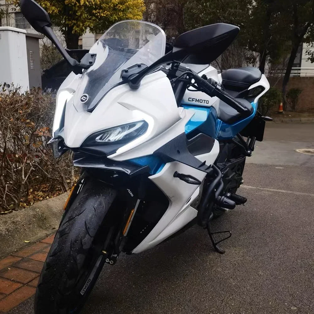 FOR CFMOTO CF250SR SR250 MY22 Motorcycle Parts Side Downforce Naked Spoilers Fixed Winglet Fairing Wings Deflectors