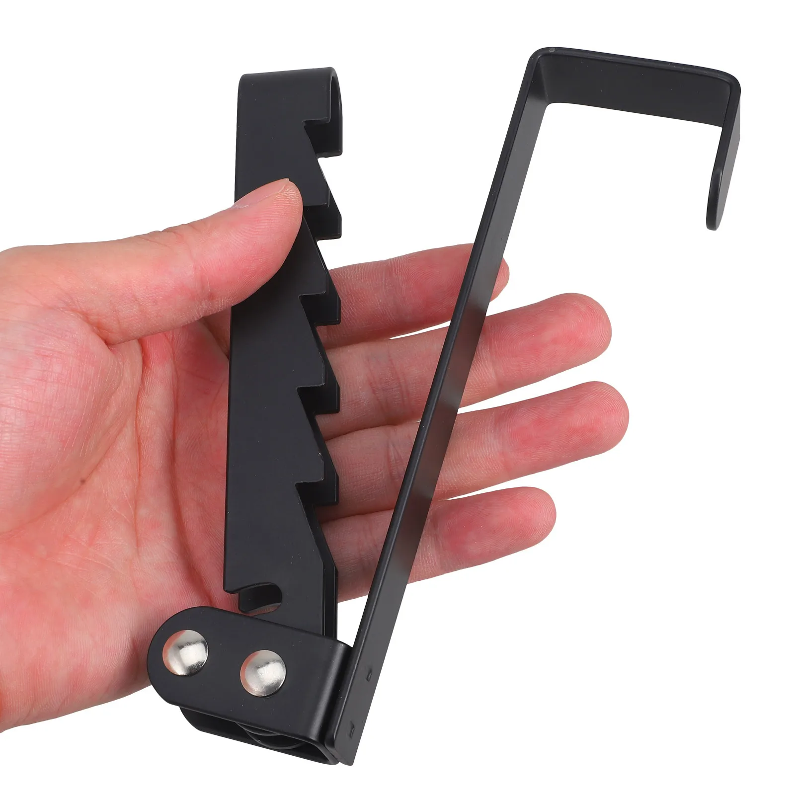 

Foldable Over The Door Hook Hanger Heavy Duty High Manganese Steel Clothes Towel Organizer for Bedroom Bathroom Closet Space